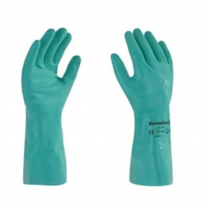 Guantes De Nitrilo Verde 67-175 Dermacare